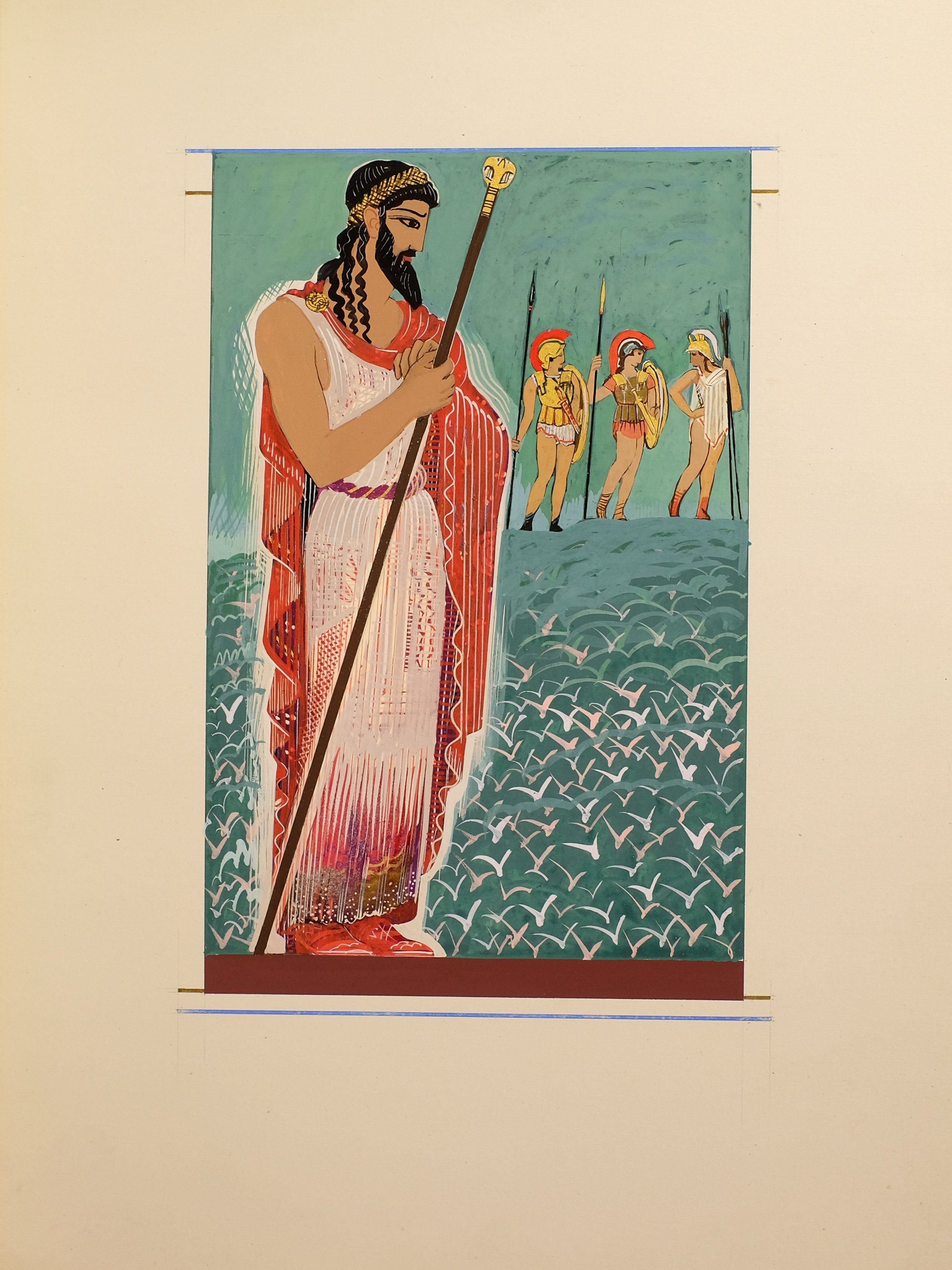 Unique Copy of François-Louis Schmied's Odyssey with Unique Copy of François-Louis Schmied's Odyssey with